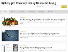Tablet Screenshot of congtylaodong.com